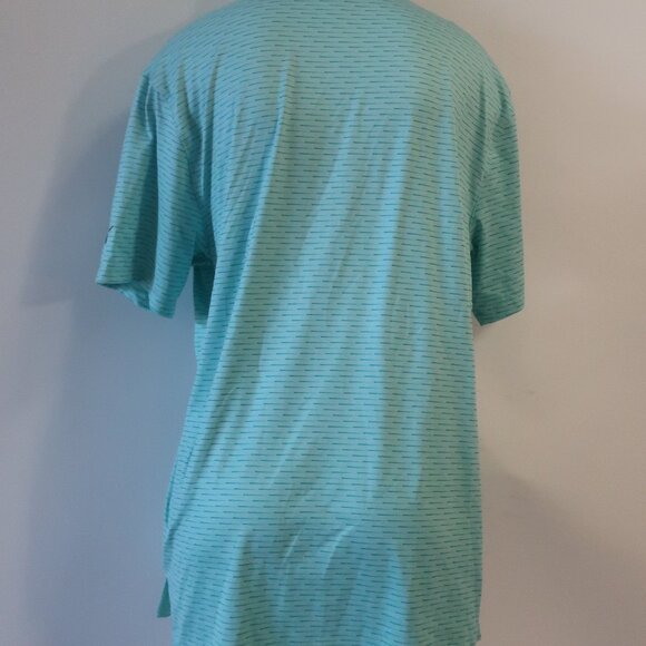 Mens Nike Golf Teal Short Sleeve Polo Shirt M - Picture 4 of 6